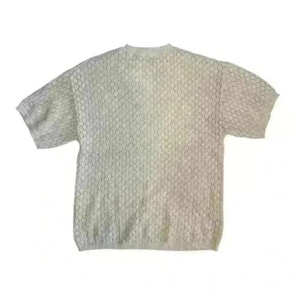 MNG by Mango Cream Crochet Oversized Top - Size S - Picture 3 of 3